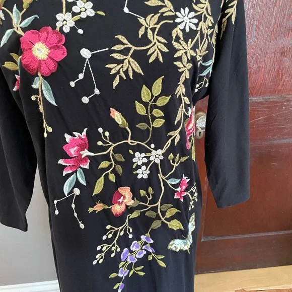 Johnny Was Osaka dolman sleeve knit dress-sz L NWT - Picture 2 of 8